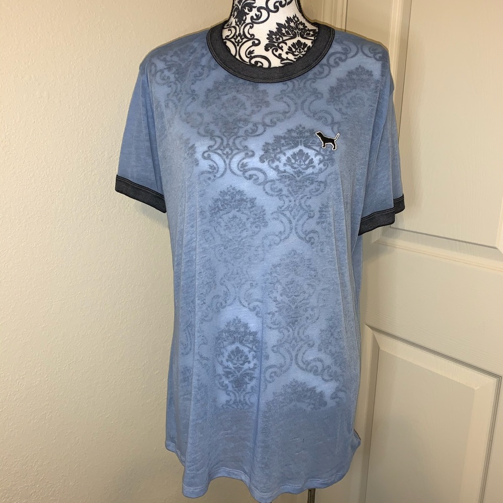 PINK Lightweight Crew Neck Tee